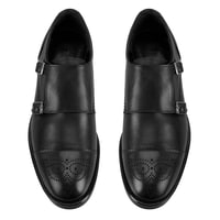 Kadın Siyah Deri Klasik Ayakkabı