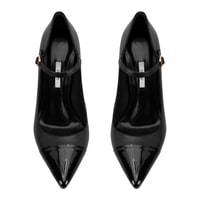 Kadın Siyah Deri Klasik Ayakkabı