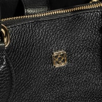 Kadın Siyah Deri Omuz Çantası