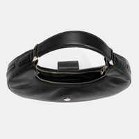 Kadın Siyah Deri Omuz Çantası