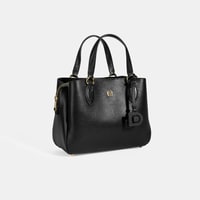 Kadın Siyah Deri Omuz Çantası