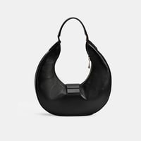 Kadın Siyah Deri Omuz Çantası