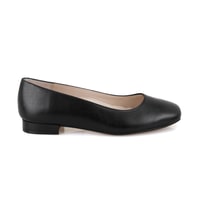 Kadın Siyah DesaComfort Deri Babet