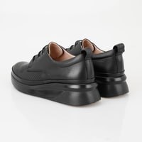 Kadın Siyah DesaComfort Deri Günlük Ayakkabı