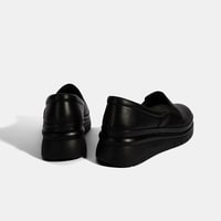 Kadın Siyah DesaComfort Deri Günlük Ayakkabı