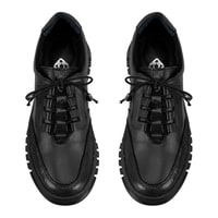 Kadın Siyah DesaComfort Deri Günlük Ayakkabı