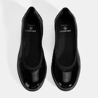 Kadın Siyah DesaComfort Günlük Deri Ayakkabı