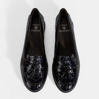 Kadın Siyah DesaComfort Rugan Günlük Ayakkabı