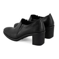 Kadın Siyah DesaComfort Topuklu Deri Günlük Ayakkabı