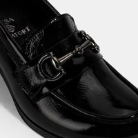 Kadın Siyah DesaComfort Topuklu Rugan Ayakkabı