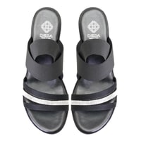 Kadın Siyah Dolgu Topuklu Sandalet