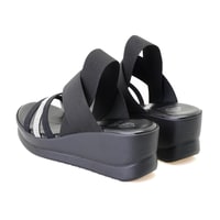 Kadın Siyah Dolgu Topuklu Sandalet