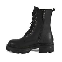 Kadın Siyah Fermuarlı Bot