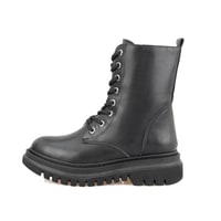 Kadın Siyah Fermuarlı Bot