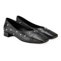 Kadın Siyah Günlük Deri Ayakkabı