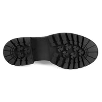 Kadın Siyah Günlük Deri Ayakkabı