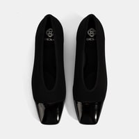 Kadın Siyah Kalın Topuklu Günlük Ayakkabı