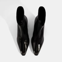 Kadın Siyah Kalın Topuklu Stretch Çizme