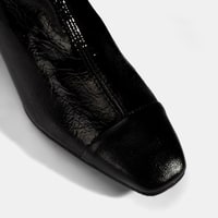 Kadın Siyah Kalın Topuklu Stretch Çizme