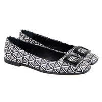 Kadın Siyah Monogram Babet