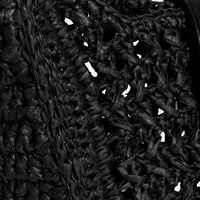 Kadın Siyah Monogram Logolu Omuz Çantası 