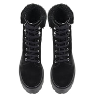 Kadın Siyah Süet Bot