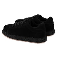 Kadın Siyah Süet Deri Günlük Ayakkabı