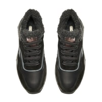 Kadın Siyah Süet Deri Spor Ayakkabı