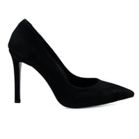 Kadın Siyah Süet Stiletto