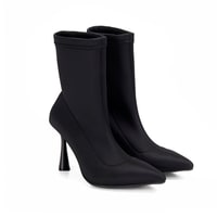 Kadın Siyah Topuklu Bot