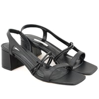 Kadın Siyah Topuklu Sandalet