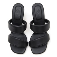 Kadın Siyah Topuklu Terlik