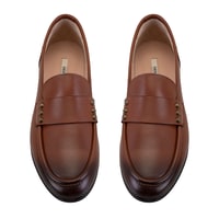 Kadın Taba Deri Günlük Ayakkabı