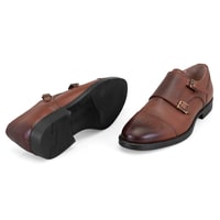 Kadın Taba Deri Klasik Ayakkabı