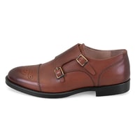 Kadın Taba Deri Klasik Ayakkabı