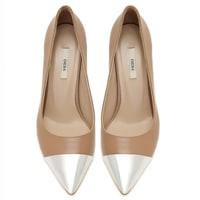 Kadın Taba Deri Stiletto 