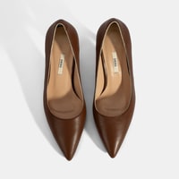 Kadın Taba Deri Stiletto