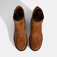 Kadın Taba Lastikli Süet Chelsea Bot