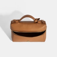 Kadın Taba Omuz Askılı Mini Deri El Çantası