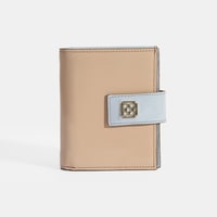 Kadın Ten / Mavi Deri Cüzdan