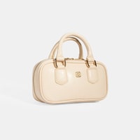 Kadın Ten Omuz Askılı Mini El Çantası