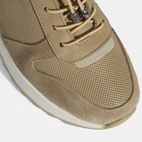 Kadın Vizon Bağcıklı Deri Detaylı Spor Ayakkabı