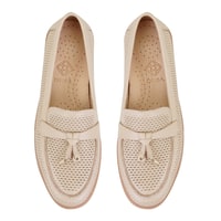 Kadın Vizon Deri Loafer