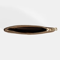 Kadın Vizon Fermuarlı Deri Cüzdan