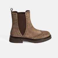 Kadın Vizon Lastikli Süet Chelsea Bot