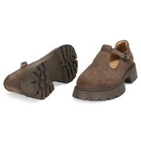 Kadın Vizon Süet Deri Günlük Ayakkabı