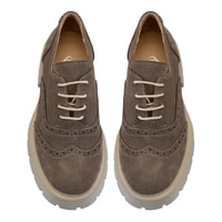 Kadın Vizon Süet Deri Günlük Ayakkabı