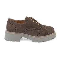 Kadın Vizon Süet Deri Günlük Ayakkabı