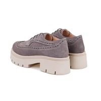 Kadın Vizon Süet Deri Günlük Ayakkabı