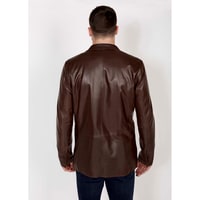 Kahve Anatole Erkek Deri Ceket